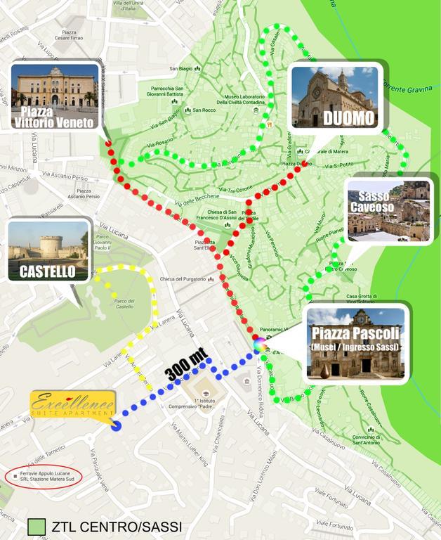 Excellence, Free Parking, 3 Minutes Walking From Sassi Apartment มาเตรา ห้อง รูปภาพ
